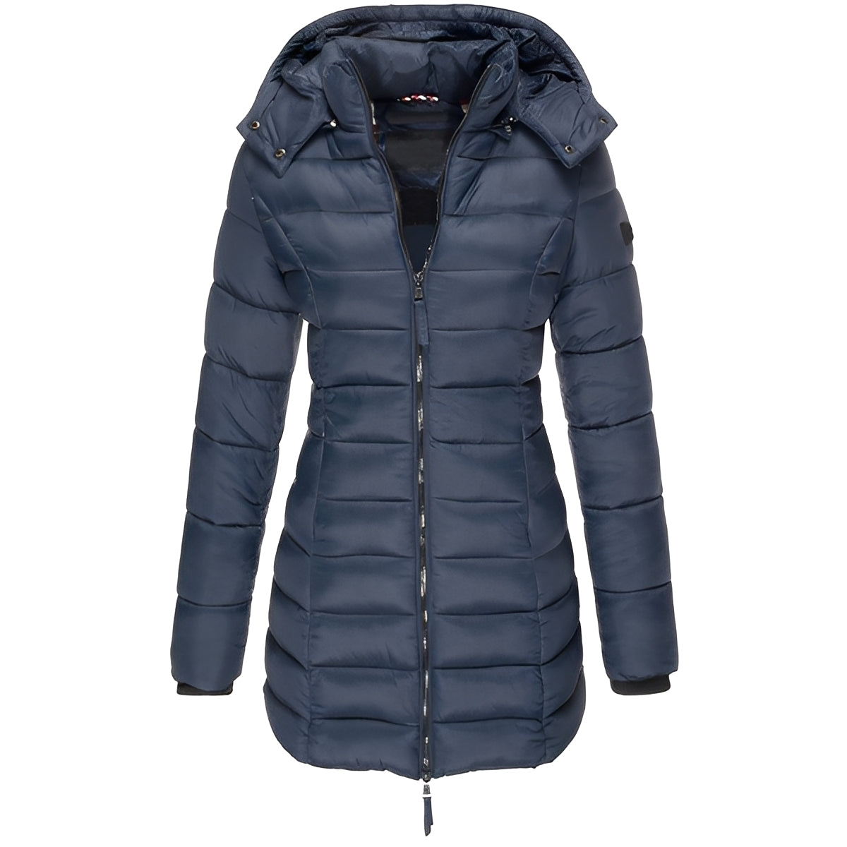 Louisa - Elegant, varm, polstret jakke for kvinner