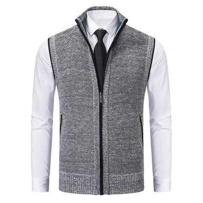 Samuel - Elegant vest med glidelås for herrer