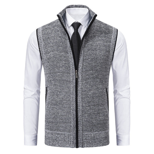 Samuel - Elegant vest med glidelås for herrer