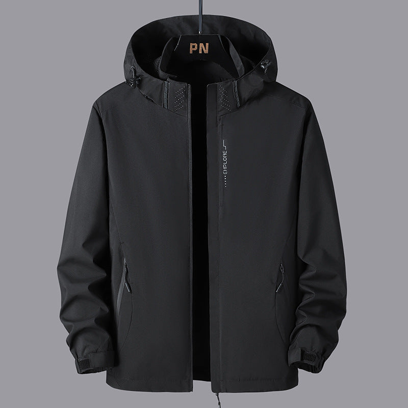 Reece - Elegant unisex-jakke med hette