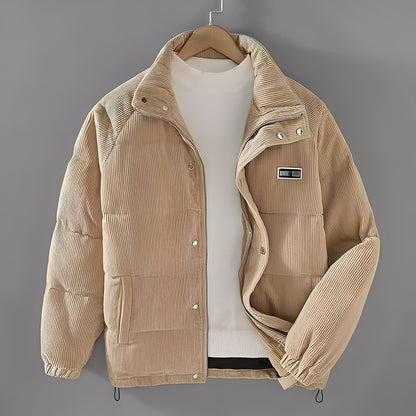 Nelson - Moderne varmeisolerte cordjakke for herrer