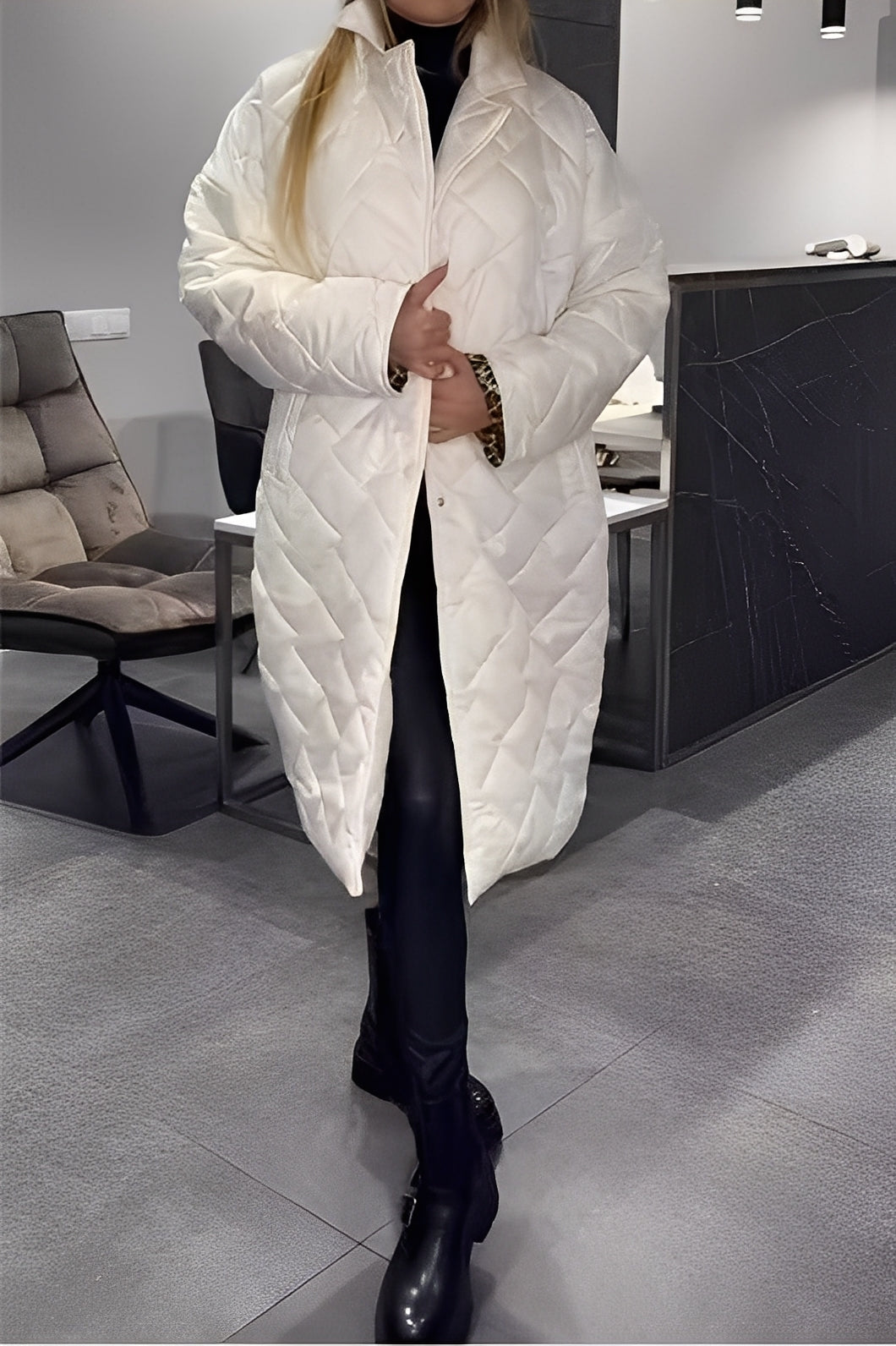 Beverly - Stilfulle, løst sittende dunjakke for damer