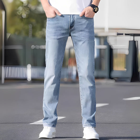Winfred - Stilfulle Stretch-Skinny-Jeans for Herrer