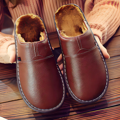 Xavier - Varme bomullssandaler for menn