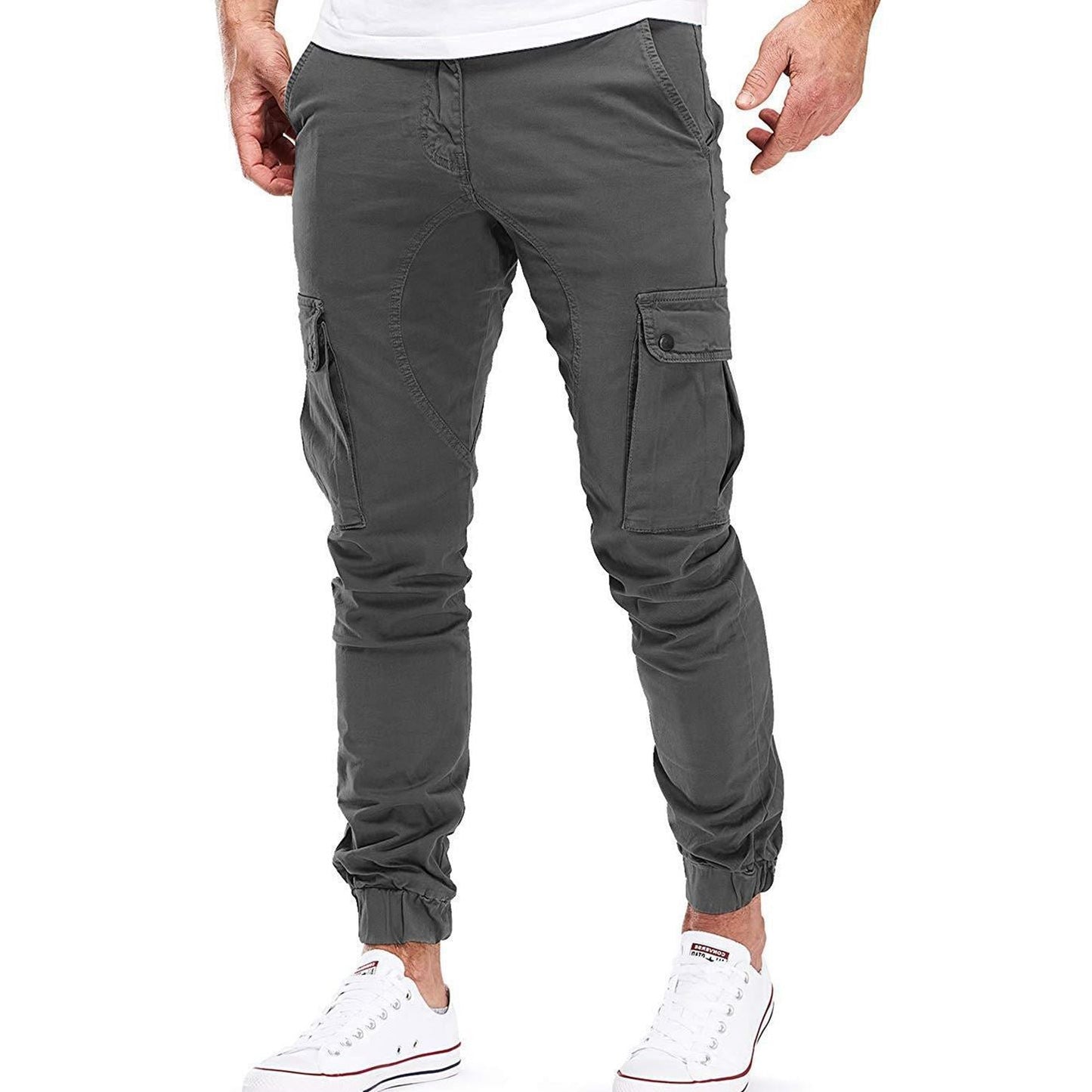 Ashton - Uformelle, funksjonelle cargobukser for menn