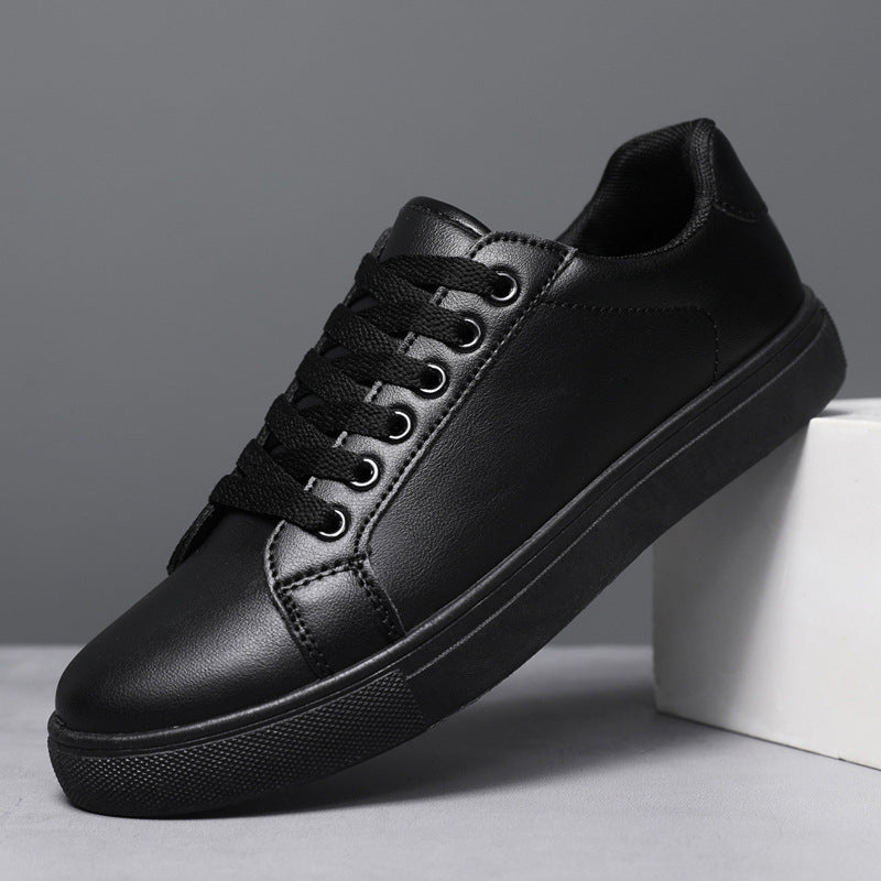 Nicholas - Tilsfeldige, enkle lersneakers for herrer