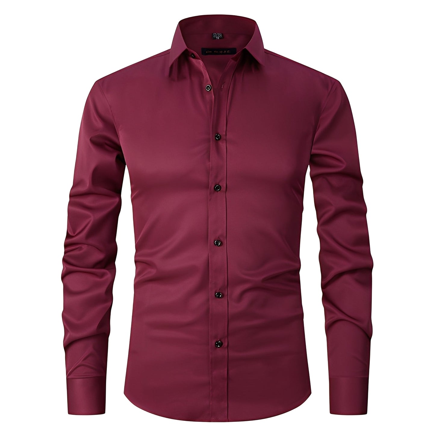 Elton - Slim fit stretchskjorte for menn til formelle anledninger