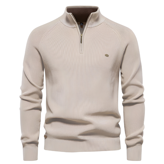 Brant - Stilig genser med kvart glidelås for herrer