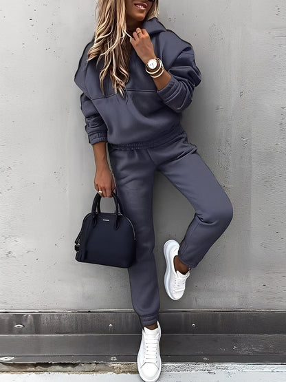 Dianna - Stilfullt joggesett med hette for damer