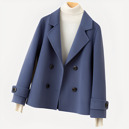 Sofia - Elegant kort kasjmirjakke for damer