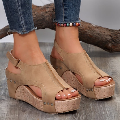 Averie - Stilfulle platå-sandaler for damer