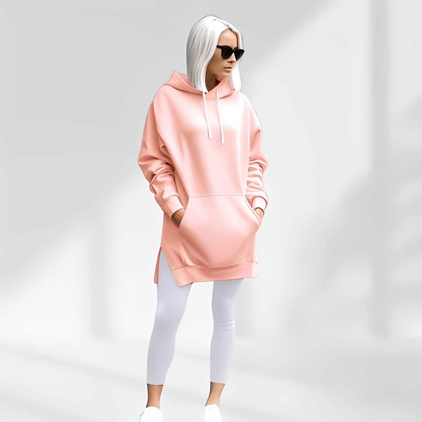 Amarante - Oversize hettejakke for kvinner