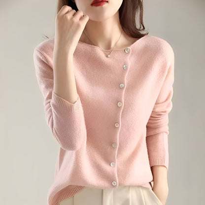 Genève - Elegant strikket cardigan for kvinner