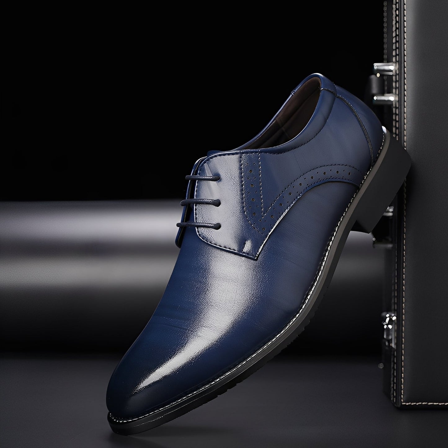 Beckham - Formelle Sko med Snøring i Brogue-Stil for Menn