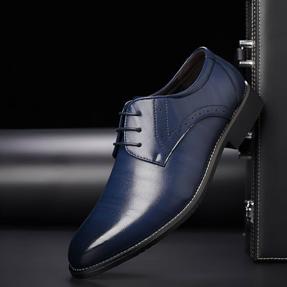 Beckham - Formelle Sko med Snøring i Brogue-Stil for Menn