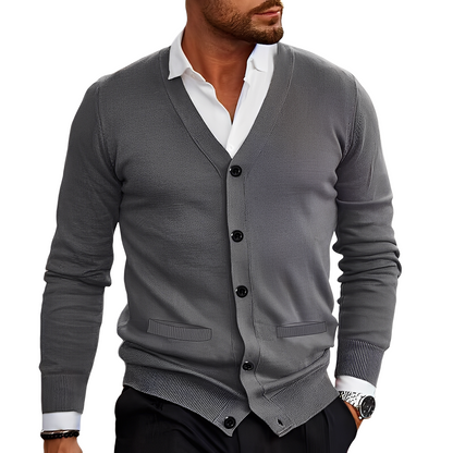 Bradley - Løs, enkel cardigan for herrer