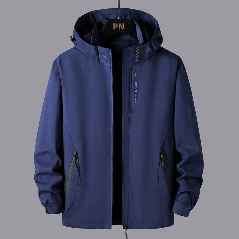 Reece - Elegant unisex-jakke med hette