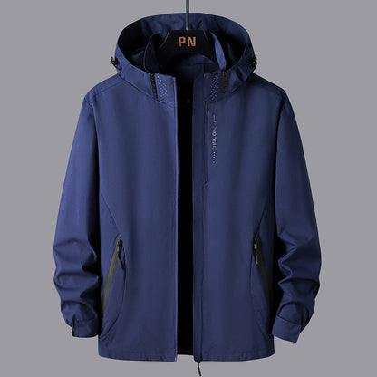 Reece - Elegant unisex-jakke med hette