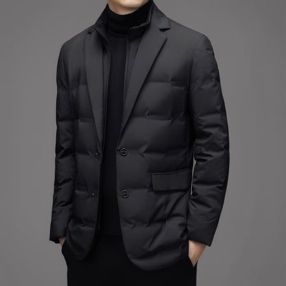 Darren - Tilsfeldig, elegant dunjakke for herrer