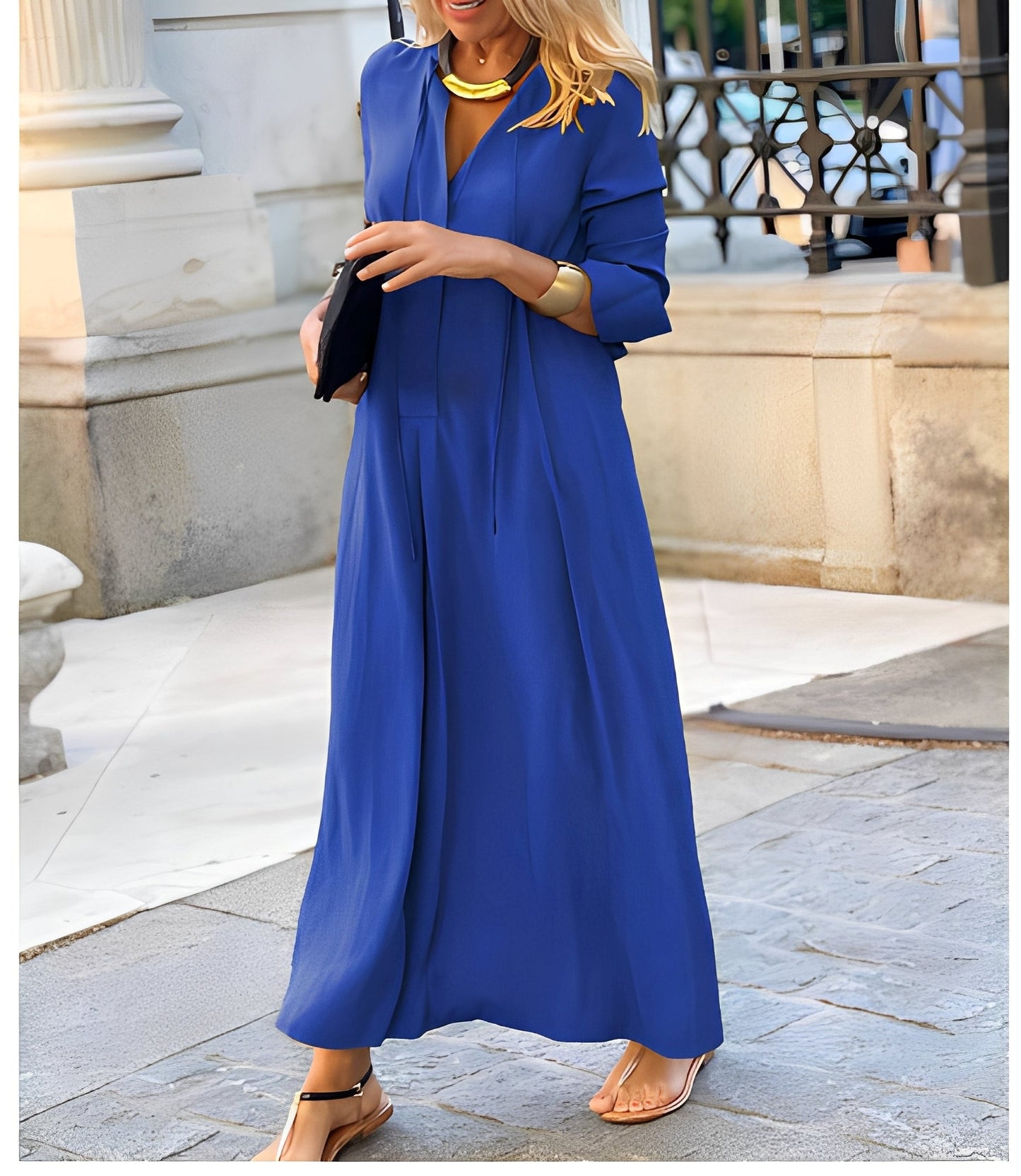 Christèle - Romslig og komfortabel kjole for kvinner