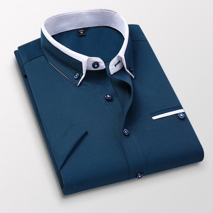 Gladwyn - Tilfeldig Slim-Fit-Skjorte for Herrer
