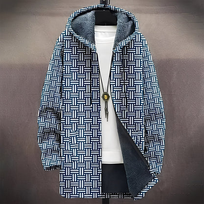 Wiley - Stilig, allsidig frakk med trykk for herrer