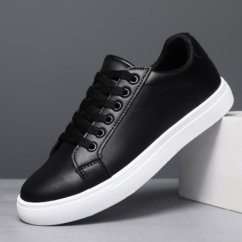 Nicholas - Tilsfeldige, enkle lersneakers for herrer