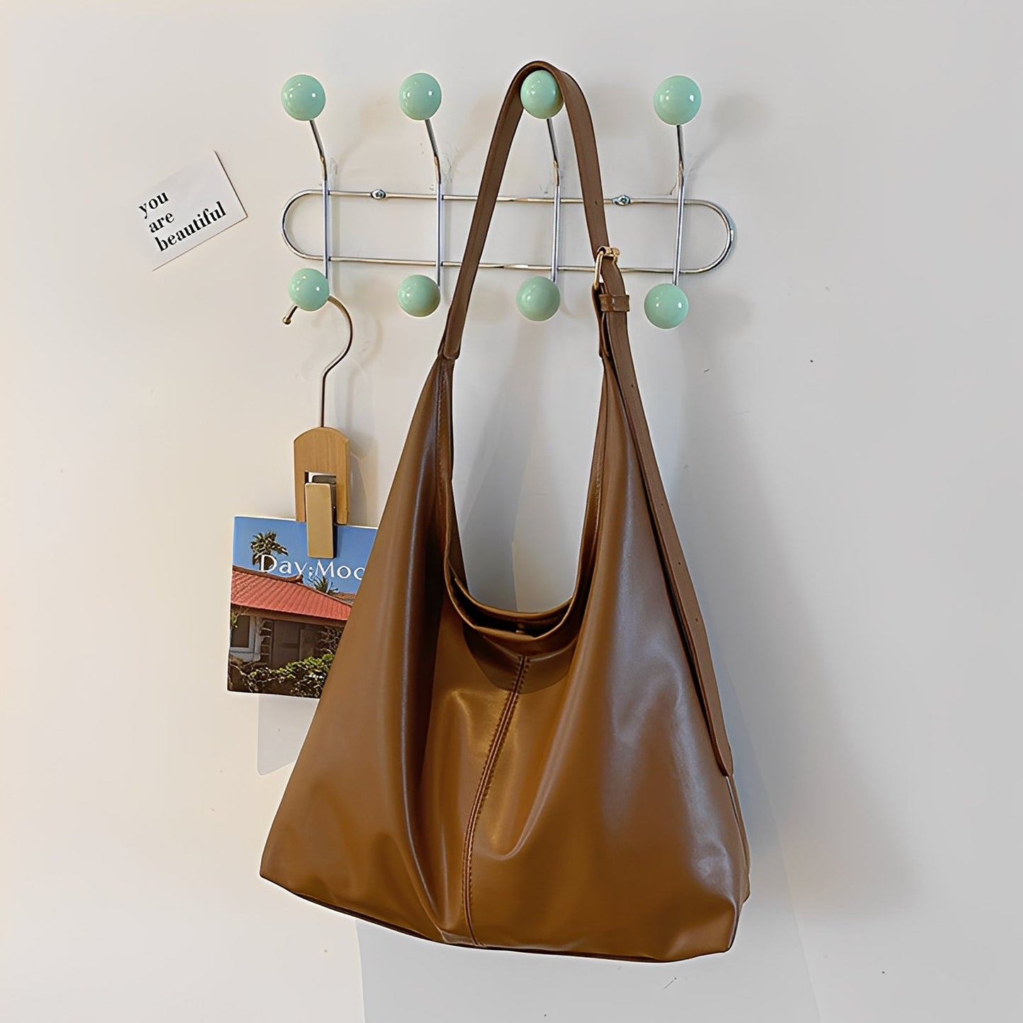 Kathleen - TIlfeldig skinnveske for damer