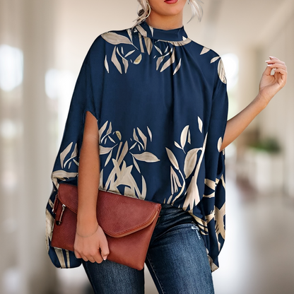 Zara – Vidt snittet bluse med V-hals