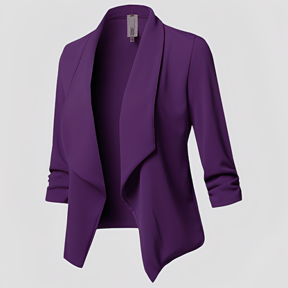Jolie - Trendy Plissee-Blazer for Damer