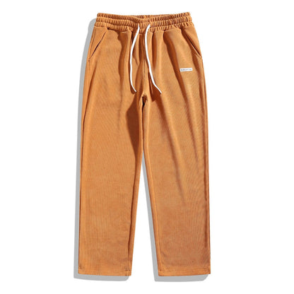 Kenrick - Rett kuttet cordbukse for menn