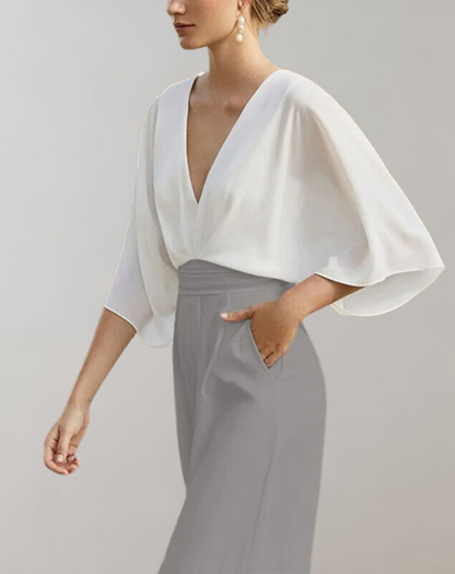 Yoko – Behagelig jumpsuit med vide ben