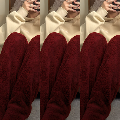 Camellia - Varme, overknee vintersokker for damer