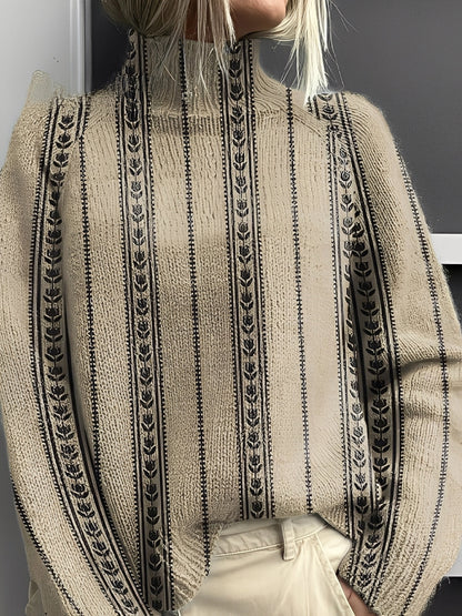 Giselle - Stilfulle, fargerike rullekragegenser for damer