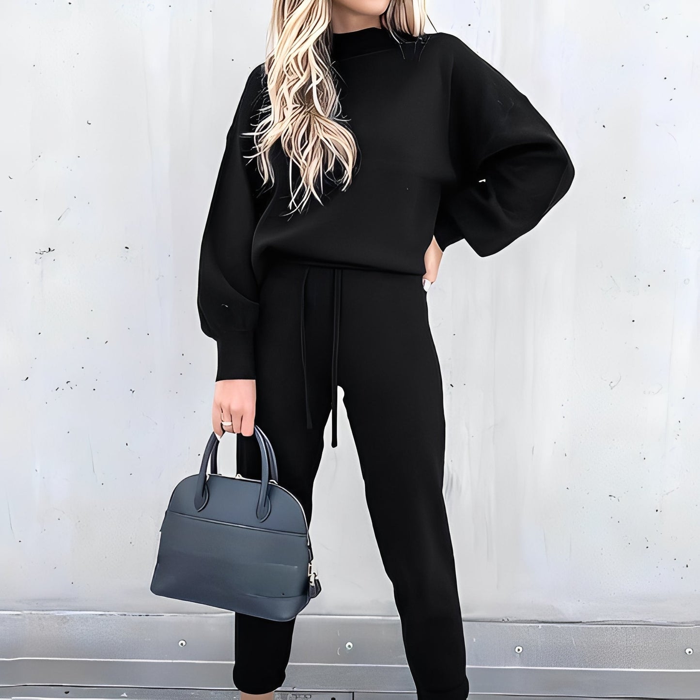 Quincey - Tilfeldig, mykt treningsdress-sett for damer