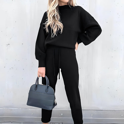 Quincey - Tilfeldig, mykt treningsdress-sett for damer