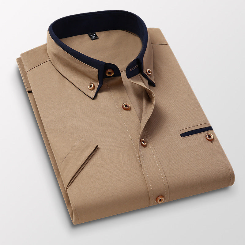 Gladwyn - Tilfeldig Slim-Fit-Skjorte for Herrer