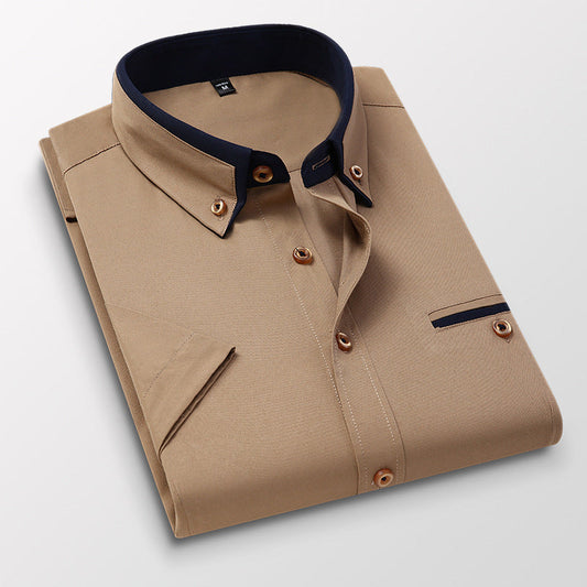 Gladwyn - Tilfeldig Slim-Fit-Skjorte for Herrer