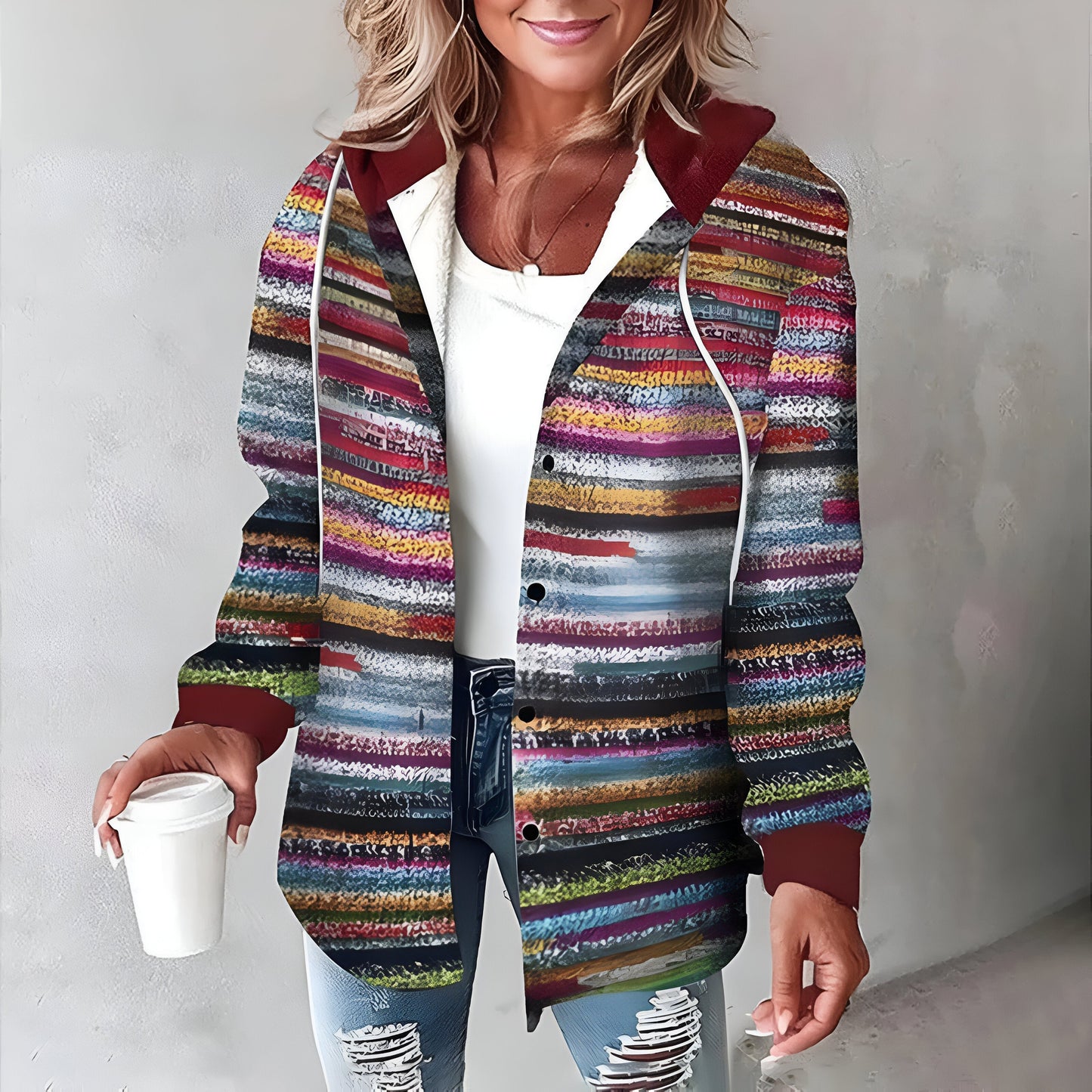 Valeria – Komfortabel Løs Jakke
