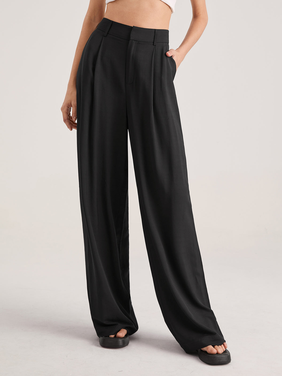Nadia – Høytaljede Faltvorderhose