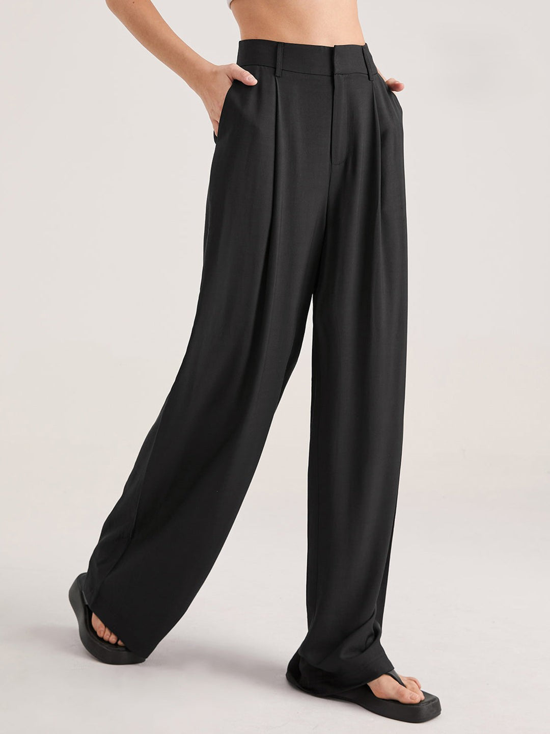 Nadia – Høytaljede Faltvorderhose