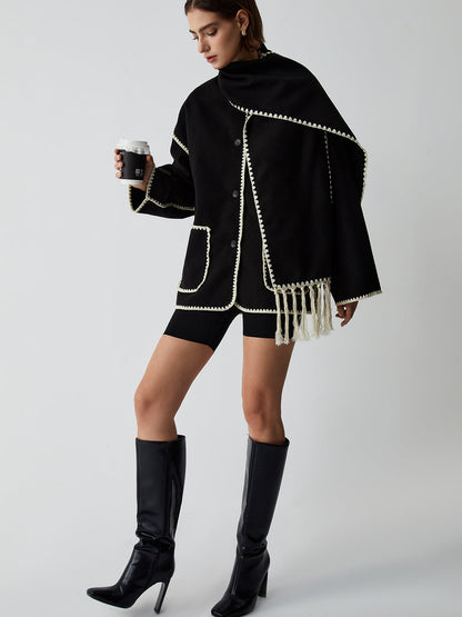 Elodie – Jakke med sjal