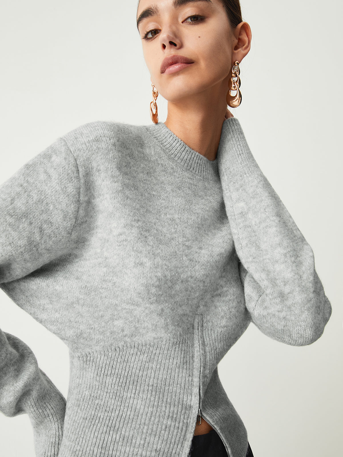 Svenja – Halv-Zip Pullover