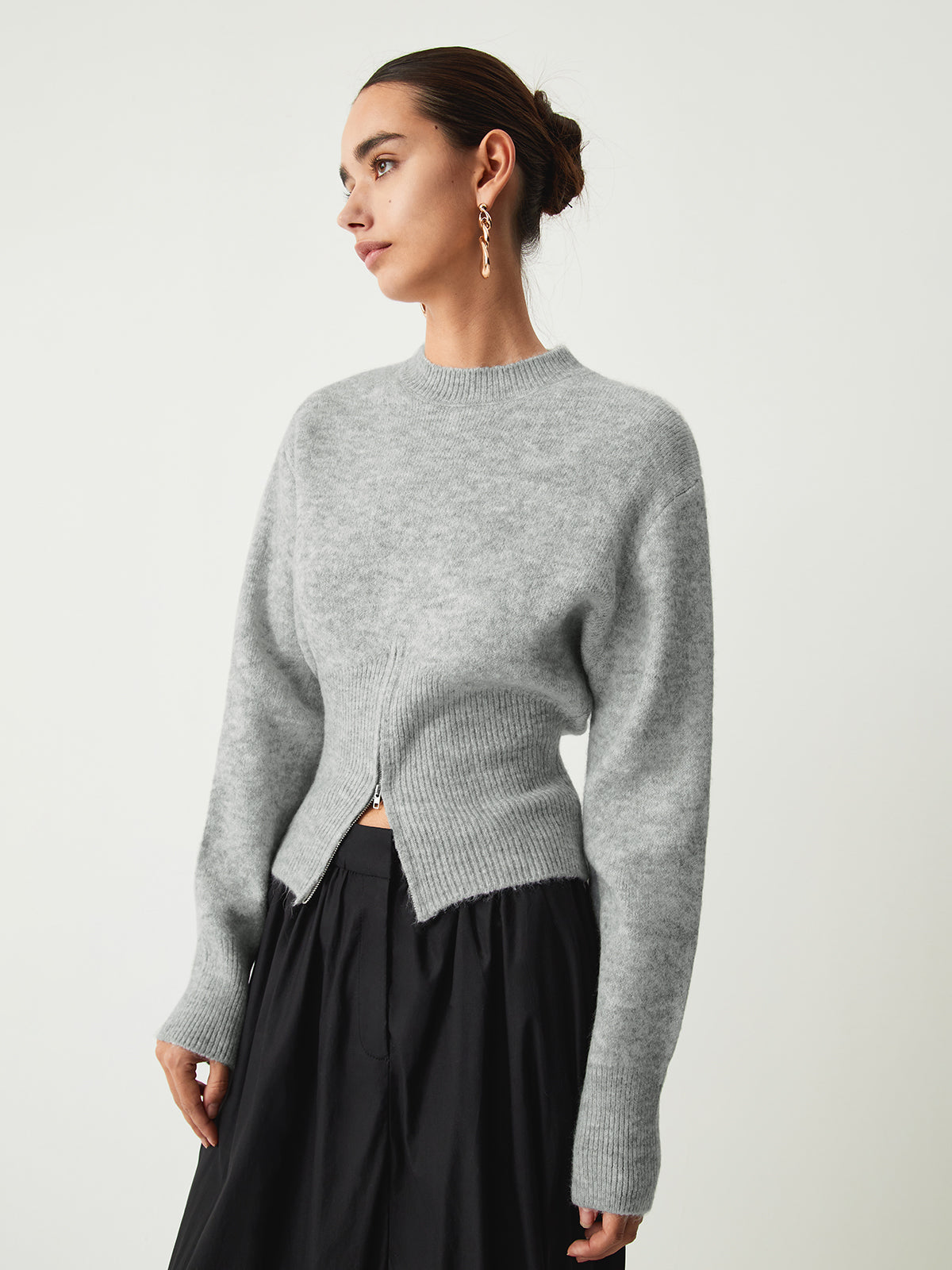 Svenja – Halv-Zip Pullover