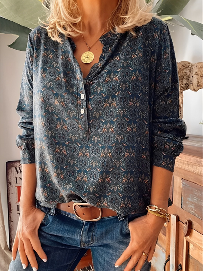 Adelinde – Luftig Vintage-Sommer-Topp