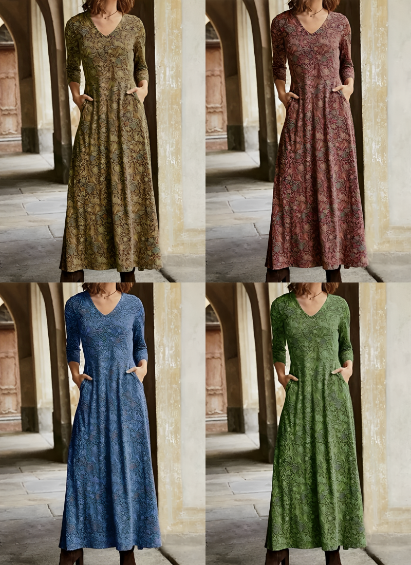 Adeline – Retro Maxikjole