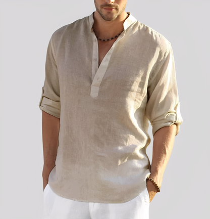 Adriano – Skjorte av lin for herrer