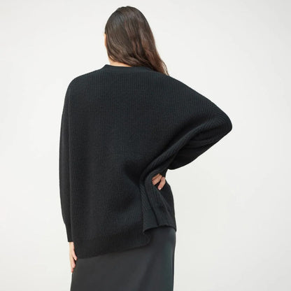 Leah – Ultralang Kasjmir-Cardigan