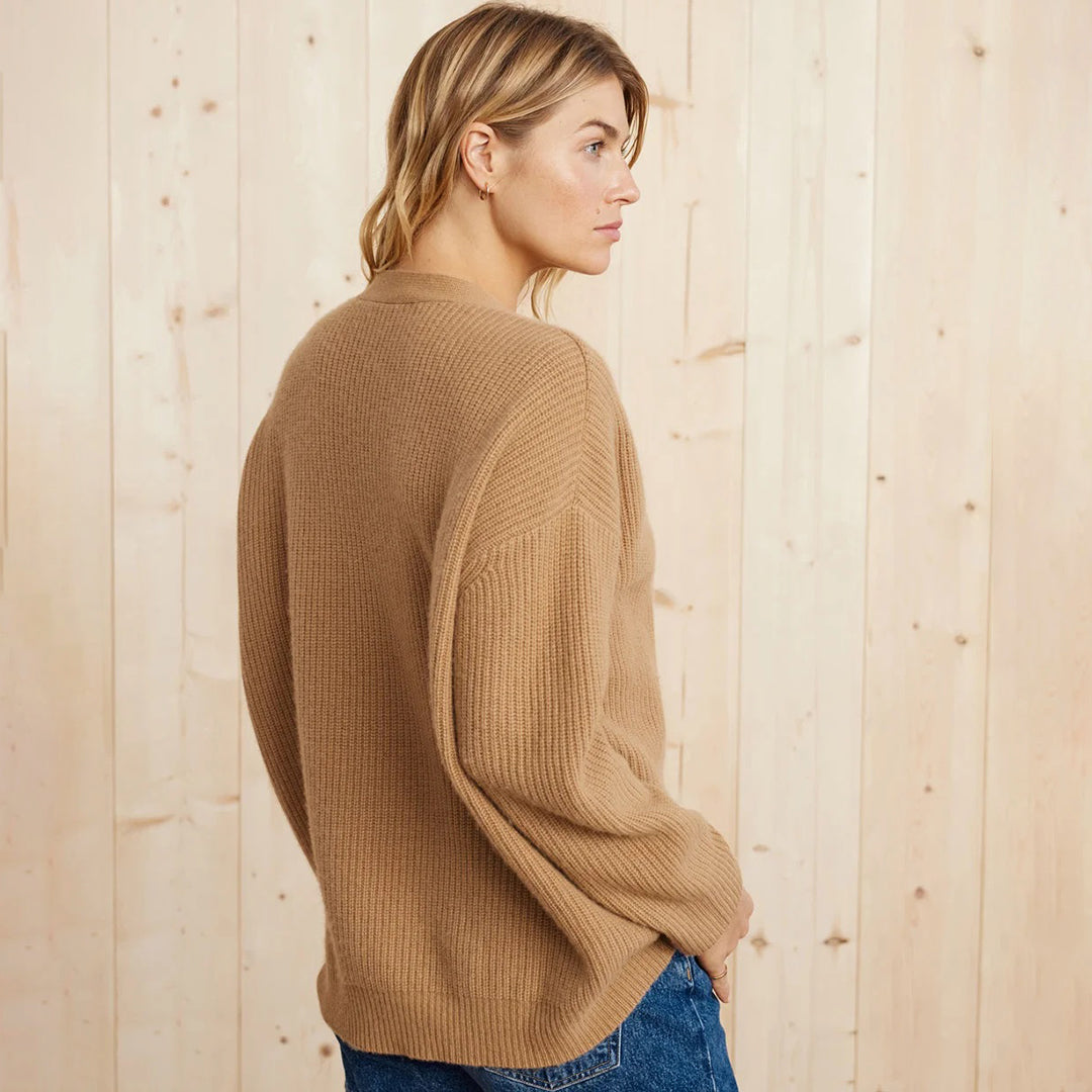 Leah – Ultralang Kasjmir-Cardigan