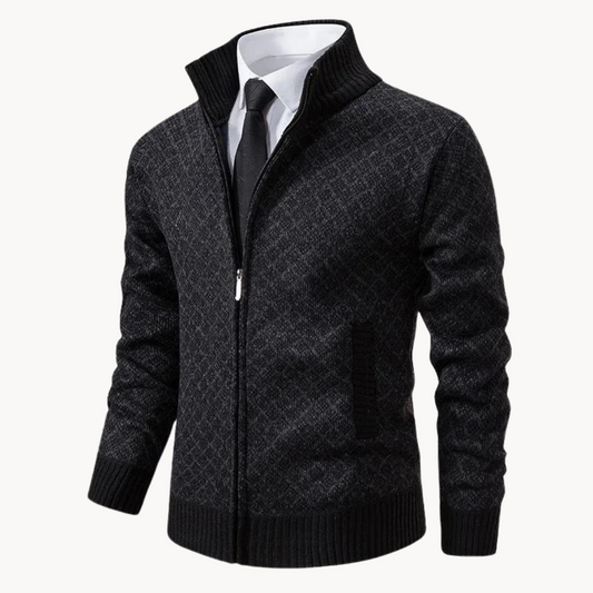Julien – Rullekrage Jacquard Strikk